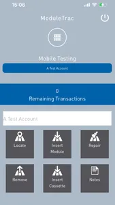 Veolia's ModuleTrac screenshot 1