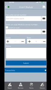 Veolia's ModuleTrac screenshot 2