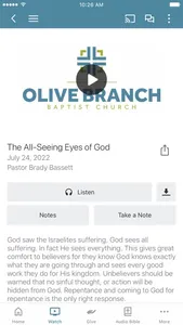 Olive Branch Baptist screenshot 2