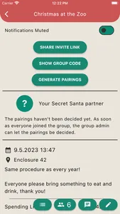 Secret Santa Helper App screenshot 1