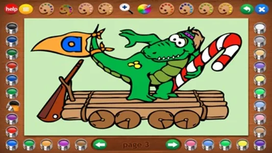 Coloring Book 5: Alphabet screenshot 1