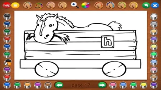 Coloring Book 5: Alphabet screenshot 3