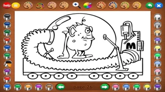 Coloring Book 5: Alphabet screenshot 5