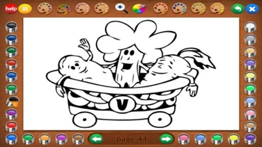 Coloring Book 5: Alphabet screenshot 9