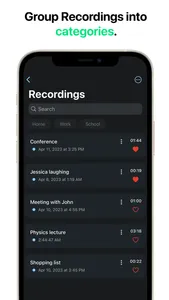 Audio Recorder & Voice Memos screenshot 1