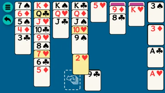 Solitaire screenshot 1