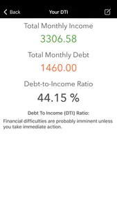 Debt To Income Calculator screenshot 2