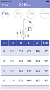 Pipefitter Mapress Calculator screenshot 1