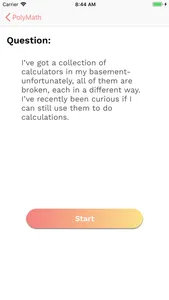 PolyMath App screenshot 2