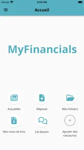 MyFinancials screenshot 1