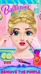 Ballet Dancer Ballerina Makeup screenshot 3