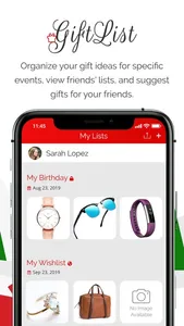 GiftList – A Gift Tracking App screenshot 0