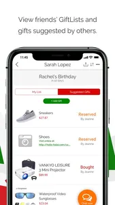 GiftList – A Gift Tracking App screenshot 3