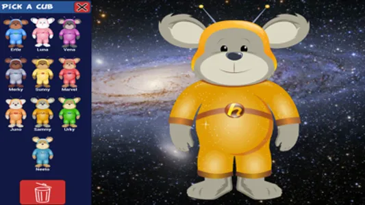 Cosmic Cubs DressUp screenshot 4