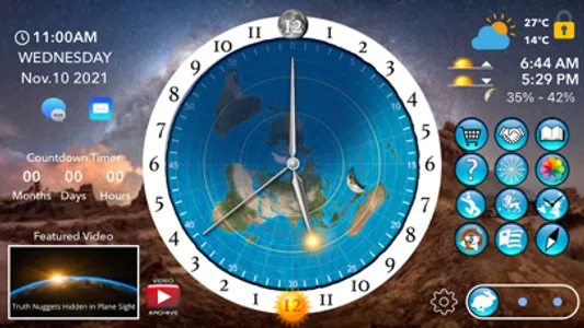 Flat Earth Sun, Moon & Zodiac screenshot 0