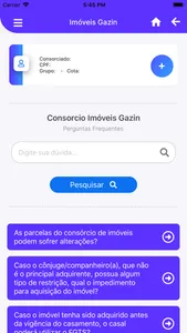 Consórcio Gazin screenshot 6