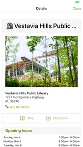 Vestavia Hills Public Library screenshot 1