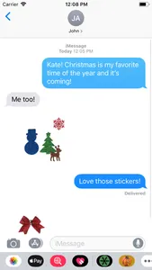 Christmas Stickers by Angelo screenshot 1