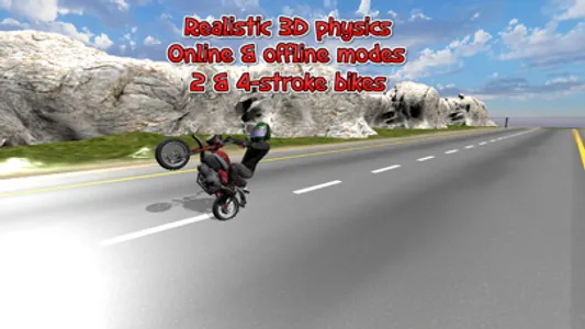 Wheelie Madness 3d screenshot 0