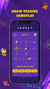 Math Puzzle Tricky Brain Game screenshot 3