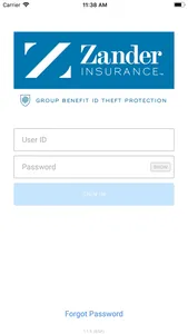 Zander ID Theft: Group Benefit screenshot 0