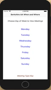 Berkshire AA When & Where screenshot 3