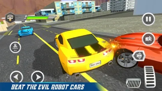 Real Robot War - Transform Car screenshot 2