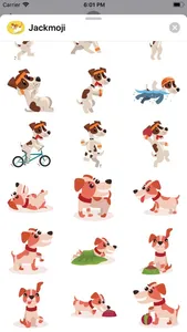 JackMoji - Pet Emoji & Sticker screenshot 1