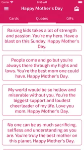 Mother's Day Wishes & Cards screenshot 1