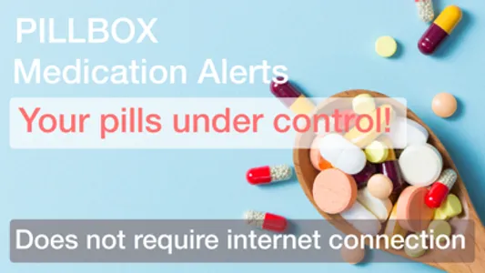 Pillbox: pill and med reminder screenshot 0