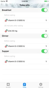 Pillbox: pill and med reminder screenshot 2