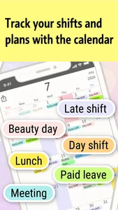 SHIFTAR: Work schedule planner screenshot 1