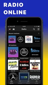 FM Radio Tuner live Player app screenshot 0