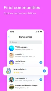 VK Messenger: Live chat, calls screenshot 3