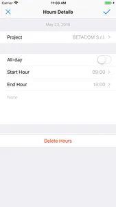 TimeSheet App screenshot 7