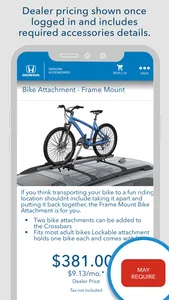 Genuine Honda Accessories screenshot 3