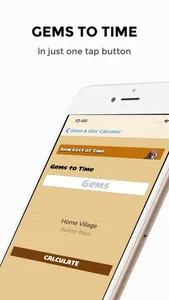 Gems Calc for Clash of Clans screenshot 4