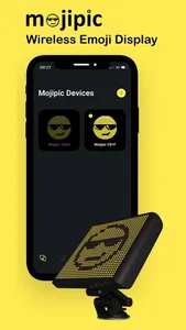 Mojipic-Wireless Emoji Display screenshot 0