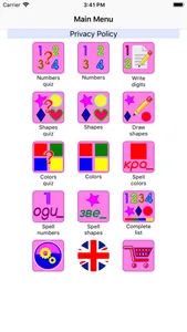 Russian Shapes,Numbers,Colors screenshot 0