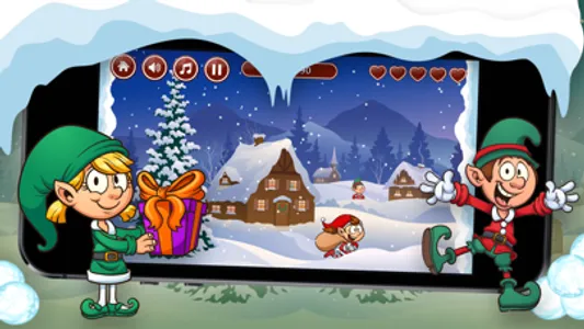 Santa's Snow Fight screenshot 1