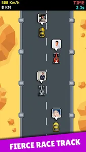 Pixel Racers : Online Racing screenshot 1