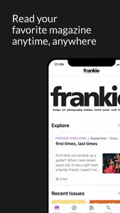 Frankie Magazine screenshot 1