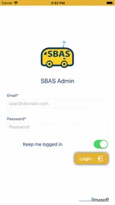 SBAS Admin Application screenshot 0