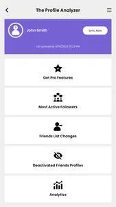The Profile Analyzer screenshot 1