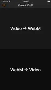 Video 2 WebM Cross Converter screenshot 0