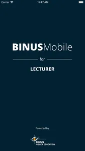 BINUS Mobile for Lecturer screenshot 0