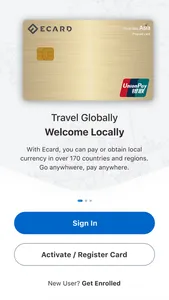 ECARD: Your SmartWallet screenshot 1