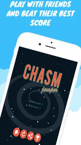 Jumping Chasm - Galaxy Attack screenshot 5