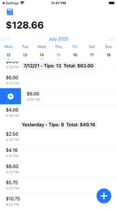 Gratuity - Tip Tracker screenshot 3