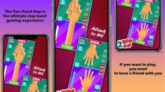 Red Hand Slap Two Player Games screenshot 0